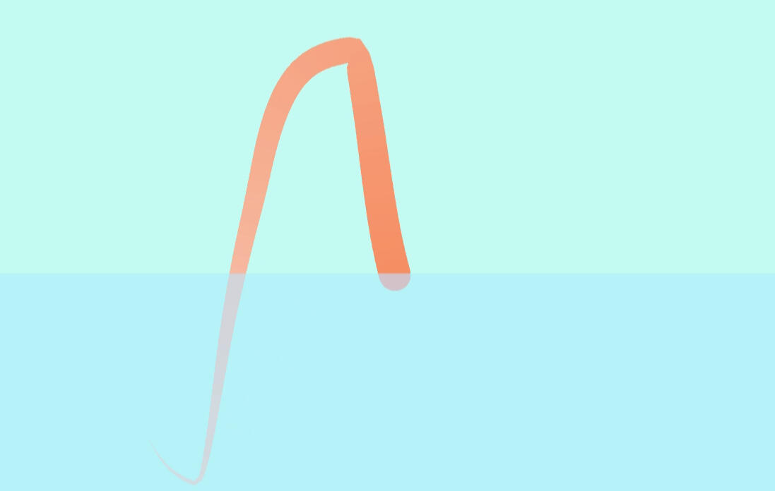 Adding a trail to represent the breathing pattern